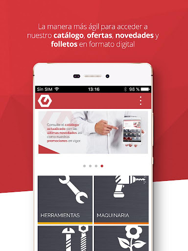 Android application Ehlis catálogos digitales screenshort