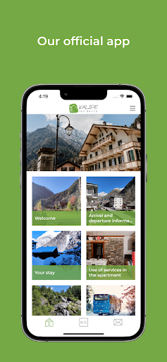 Android application Residence Kalipé screenshort