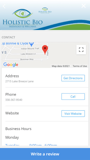 Android application Holistic Bio screenshort