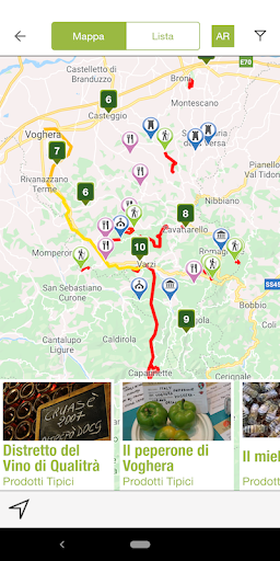 Visualização do aplicativo