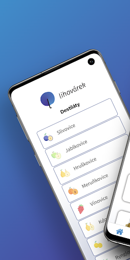 Android application Lihovárek screenshort