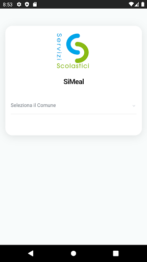 Android application SiMeal screenshort