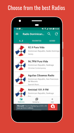 Android application Radio Dominican Republic screenshort