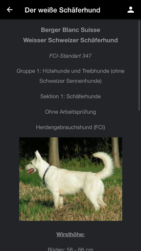 Weiße Schäferhunde Screen 2