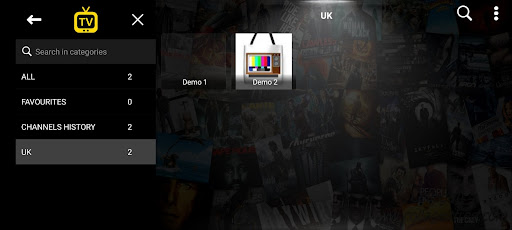 Android application Hit TV screenshort