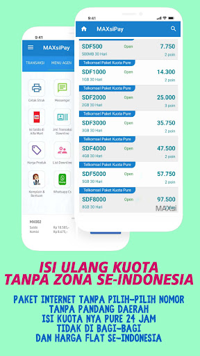 MAXsi Reload Pulsa Kuota Murah