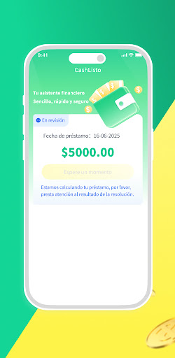 Captura de pantalla de CashListo