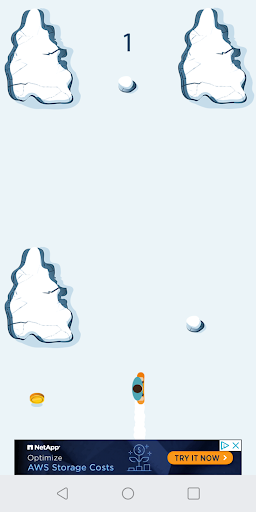 Android application Winter Games - Snowboarding screenshort