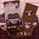 Cover Image of 下载 Chocolate Heart Launcher Theme  APK