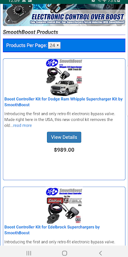 SmoothBoost Store Screen 3
