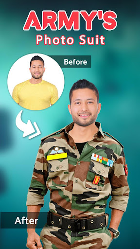 Army Photo Suit / Army Photo Editor