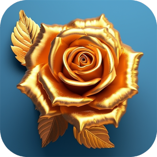 Golden Flower Wallpaper logo