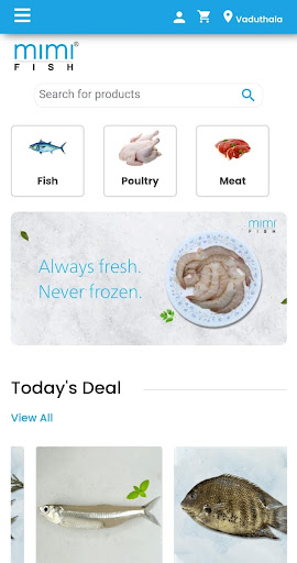 Android application MIMI FISH screenshort