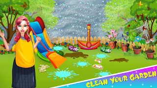 Home Cleaning Girls Game - Screenshot 3