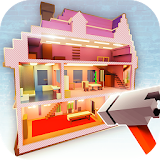 Dollhouse Builder Craft: Doll House Building Games icon