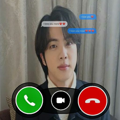 BTS Jin - Fake Video Call logo
