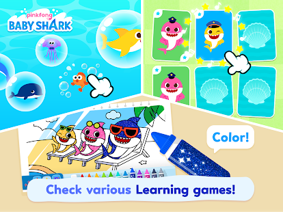 Pinkfong Baby Shark: Kid Games Screenshot