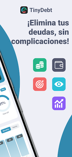 Captura de pantalla de TinyDebt: Control de Deudas
