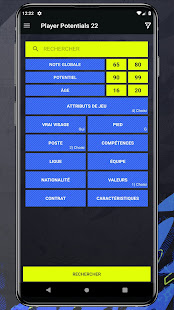 Aperçu de l'application