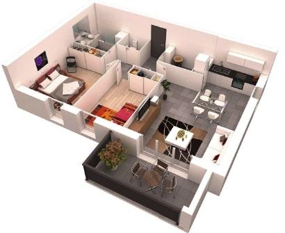 Free 3D Home Plansのおすすめ画像2