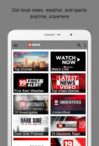 Screenshot of WOIO Cleveland 19 News