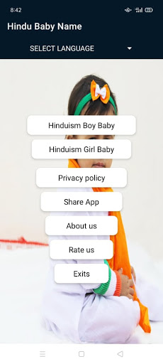 Modern Hindu Baby Name English