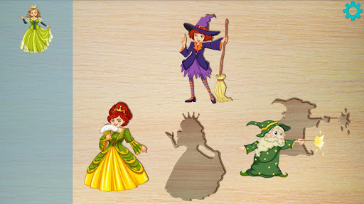 Android application Puzzles for Kids - Fairy Tales screenshort