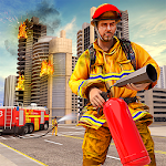 Cover Image of डाउनलोड US Fire Fighter Plane City Rescue Game 2019  APK