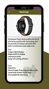 Huawei Watch Buds Guide