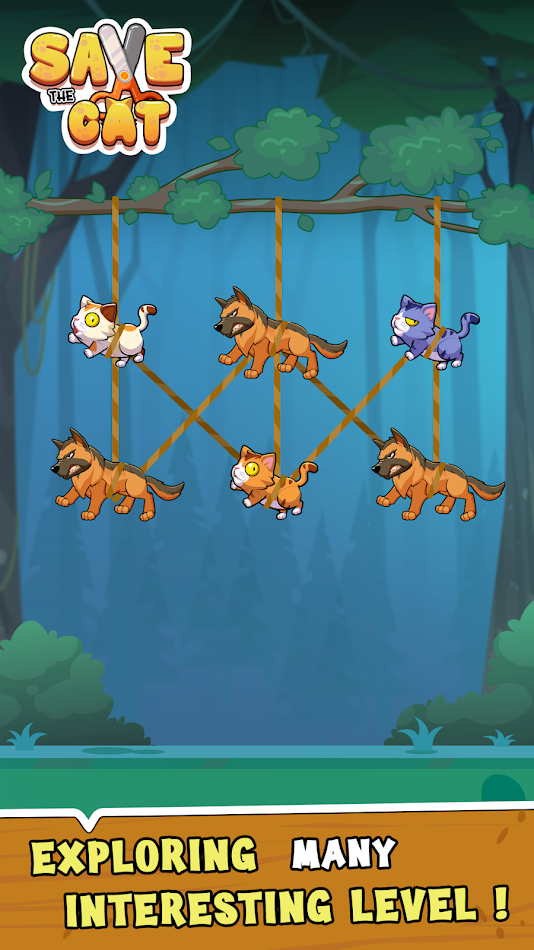 #3. Save the Cat - Kitten Escape (Android) Podle: ABI Games Studio