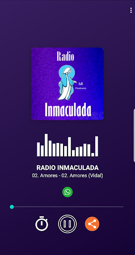 Android application RADIO INMACULADA screenshort