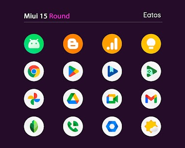 Mi13 Round Icon Pack APK (Naka-Patch/Buong) 5