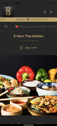 Android application R Harn Thai Køkken screenshort