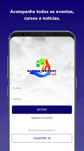 Android application Nations in Christ Church screenshort