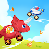 Dinosaur Smash Car Games icon