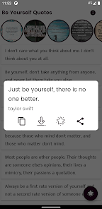 Imágen 4 Be Yourself Quotes and Sayings android