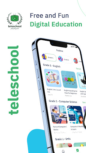 Android application TeleSchool Pakistan screenshort