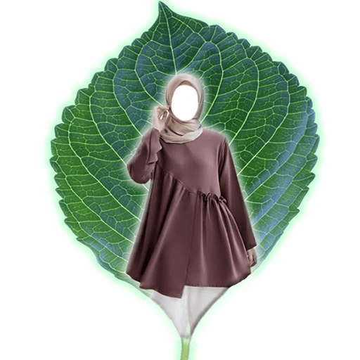 Leaf Selfie Photo Montage logo