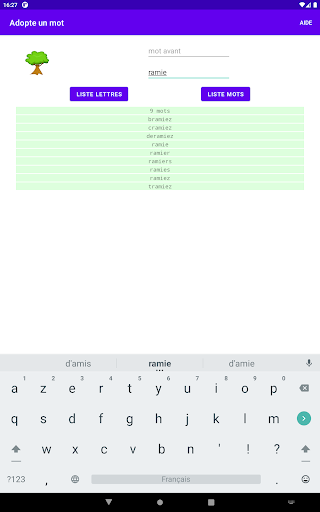 Adopte un mot français
