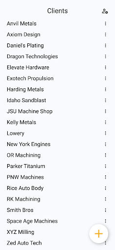 Android application Dataplate screenshort