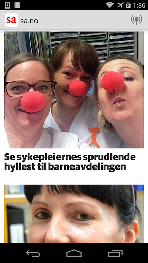 Android application Sarpsborg Arbeiderblad screenshort