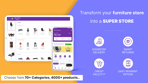 Android application Furnify - B2B Furniture App screenshort