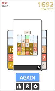 2048 Falling numbers game - Dr