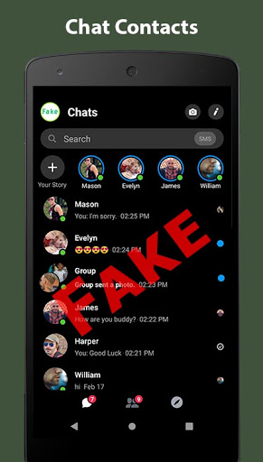 Fake Chat Conversation - prank 7.31 Screenshots 7