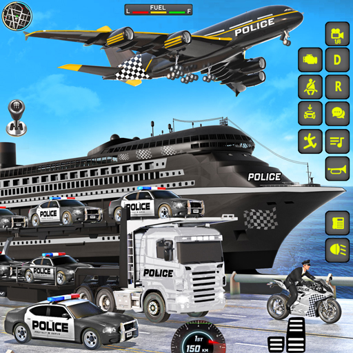 Police Truck Transport Game