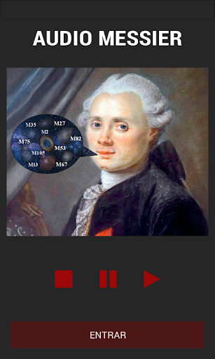 Android application Audio Messier - Astronomía screenshort