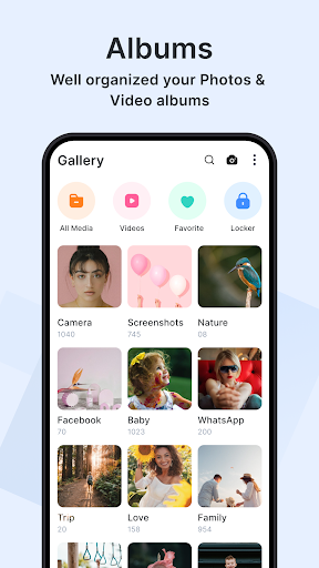 Android application Gallery - Photo Video Gallery screenshort
