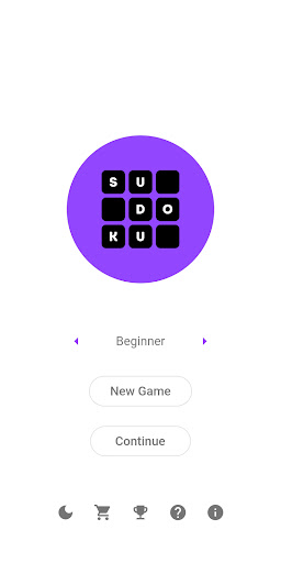 Android application Modern Sudoku screenshort