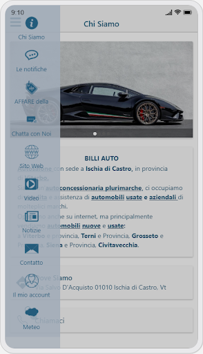 Android application Billi Auto screenshort