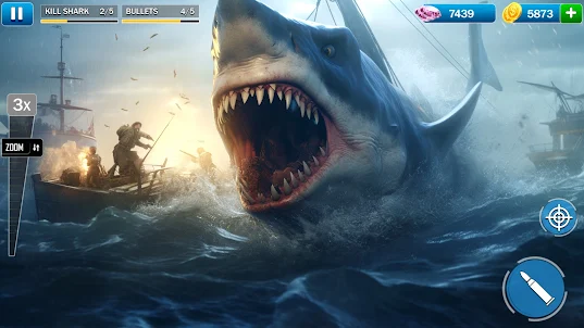 Download Hungry Shark Attack Fish Games on PC (Emulator) - LDPlayer